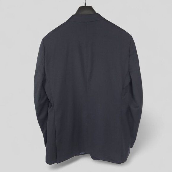Bonobos Slim Fit 46R Navy Blue Wool 2 Button Blazer Jacket - Picture 2 of 12